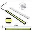 LED COB panelis  DRL SMD 15mm x 170mm balta auto spuldze apgaismojumam un salonam. ar divpus. līmlentu